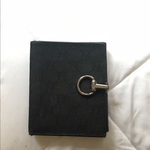 Authentic Black Gucci Wallet